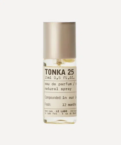 Le Labo Tonka 25 Eau De Parfum 15ml In White