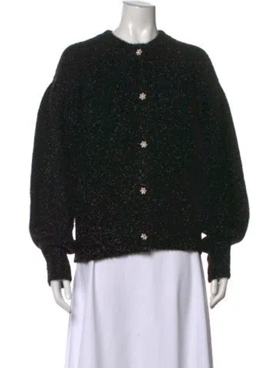 Pre-owned Le Lion Cashmere Crew Neck Sweater In Black