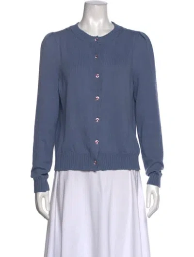 Pre-owned Le Lion Crew Neck Sweater In Blue