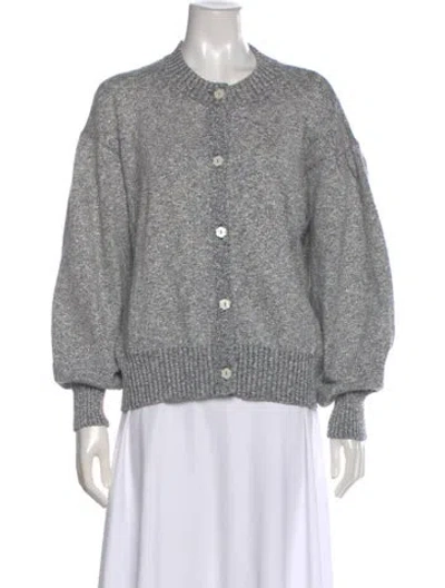 Pre-owned Le Lion Crew Neck Sweater In Gray