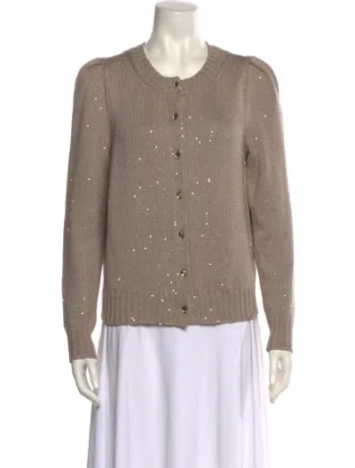 Pre-owned Le Lion Crew Neck Sweater In Neutral