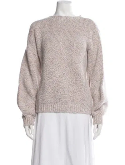 Pre-owned Le Lion Crew Neck Sweater In Neutral