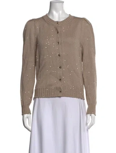 Pre-owned Le Lion Crew Neck Sweater In Neutrals