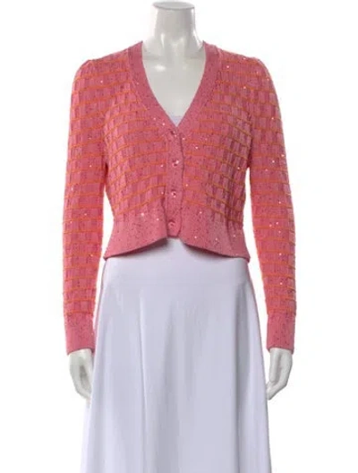 Pre-owned Le Lion Crew Neck Sweater In Pink