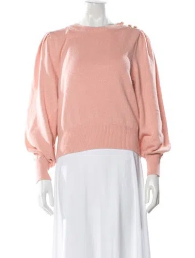 Pre-owned Le Lion Crew Neck Sweater In Pink