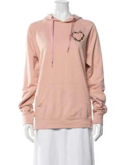 Pre-owned Le Lion Graphic Print Top In Pink
