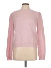 Le Lion Wool Pullover Sweater In Pink
