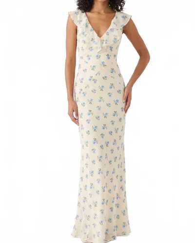 Le Lis Bloom Maxi Dress In Ivory In White