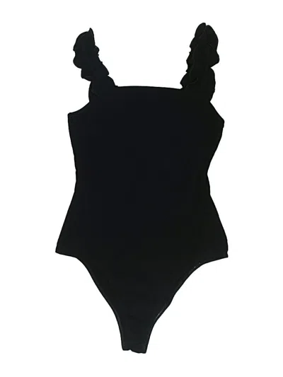 Pre-owned Le Lis Bodysuit In Black