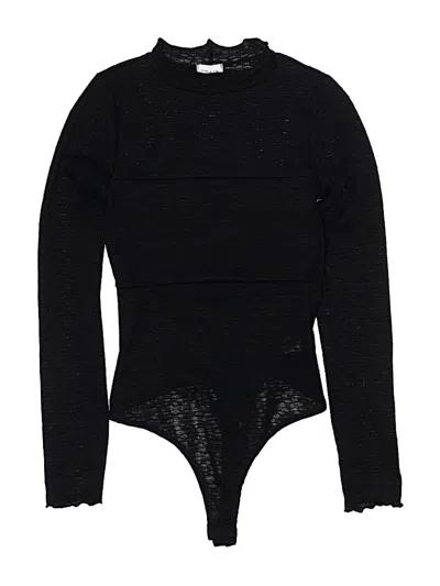 Pre-owned Le Lis Bodysuit In Black