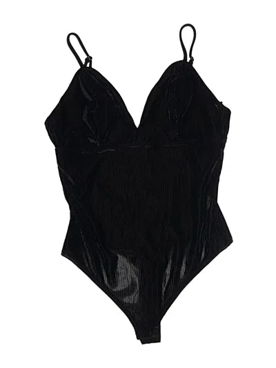 Pre-owned Le Lis Bodysuit In Black