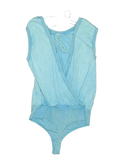 Pre-owned Le Lis Bodysuit In Blue