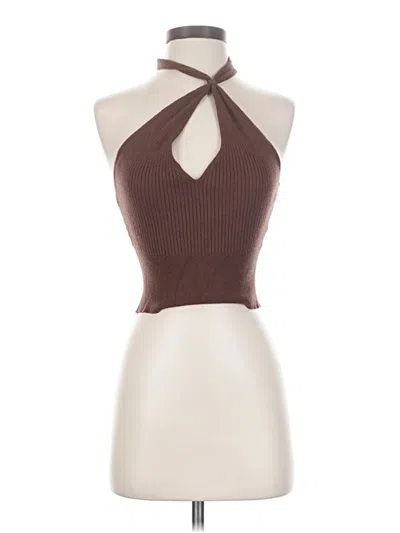 Pre-owned Le Lis Bodysuit In Brown