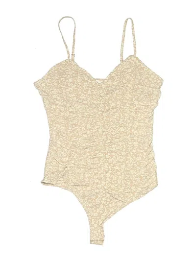 Pre-owned Le Lis Bodysuit In Gold