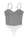 Le Lis Bodysuit In Gray