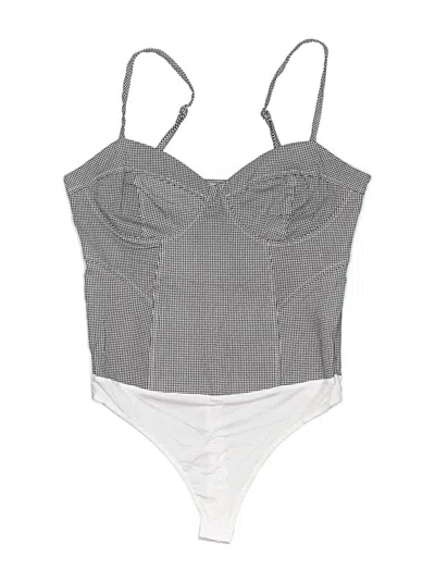 Le Lis Bodysuit In Gray