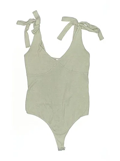 Pre-owned Le Lis Bodysuit In Green