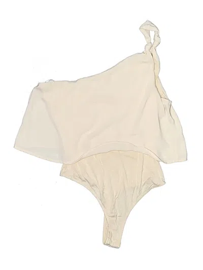 Pre-owned Le Lis Bodysuit In Ivory
