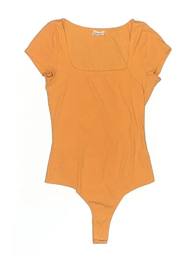 Pre-owned Le Lis Bodysuit In Orange