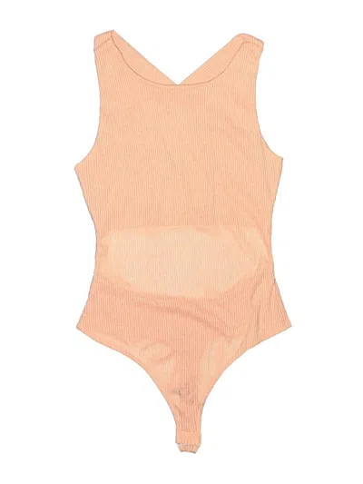 Pre-owned Le Lis Bodysuit In Orange