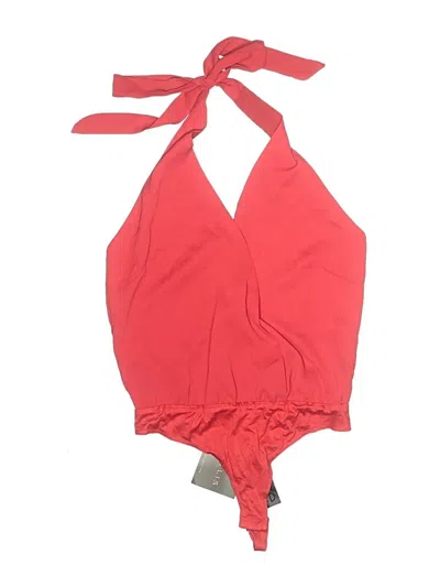 Pre-owned Le Lis Bodysuit In Red