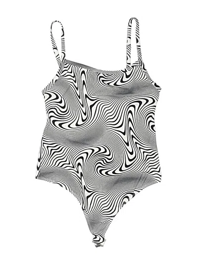 Pre-owned Le Lis Bodysuit In Silver