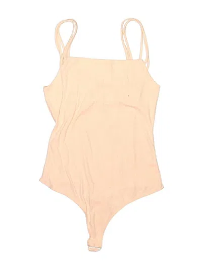 Pre-owned Le Lis Bodysuit In Tan