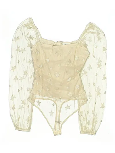 Pre-owned Le Lis Bodysuit In White