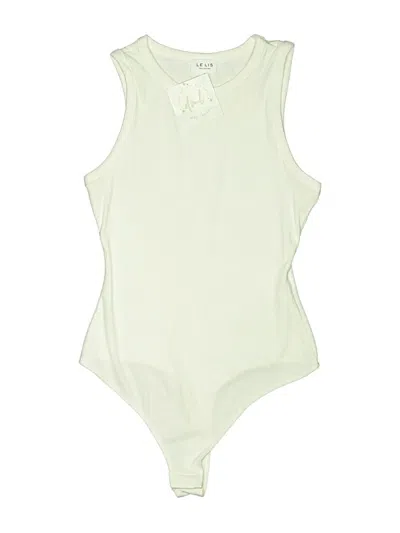 Pre-owned Le Lis Bodysuit In White