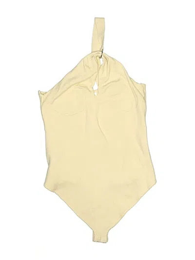 Pre-owned Le Lis Bodysuit In Yellow