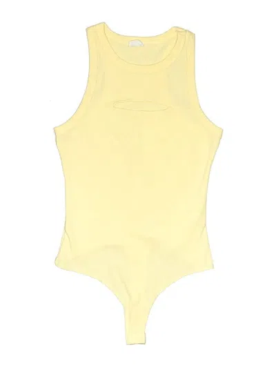 Pre-owned Le Lis Bodysuit In Yellow