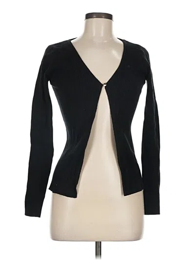 Pre-owned Le Lis Cardigan Sweater In Black