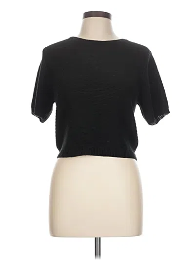 Pre-owned Le Lis Cardigan Sweater In Black