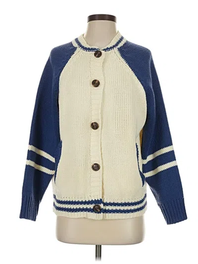 Pre-owned Le Lis Cardigan Sweater In Blue