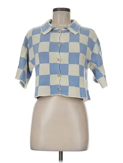 Pre-owned Le Lis Cardigan Sweater In Blue