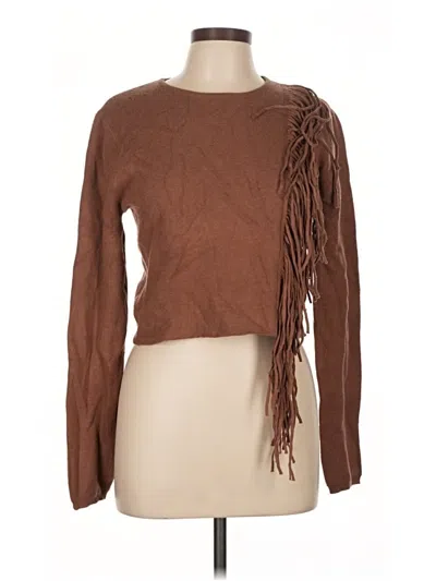 Pre-owned Le Lis Cardigan Sweater In Brown