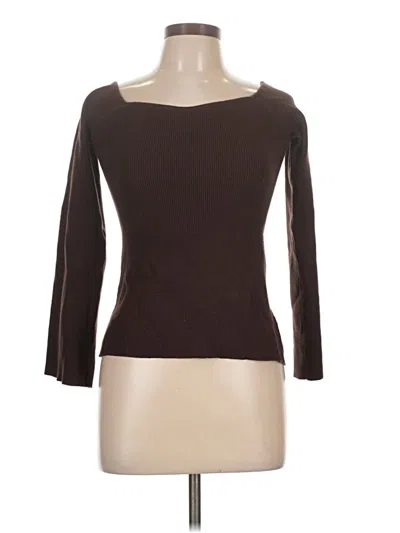 Le Lis Cardigan Sweater In Brown