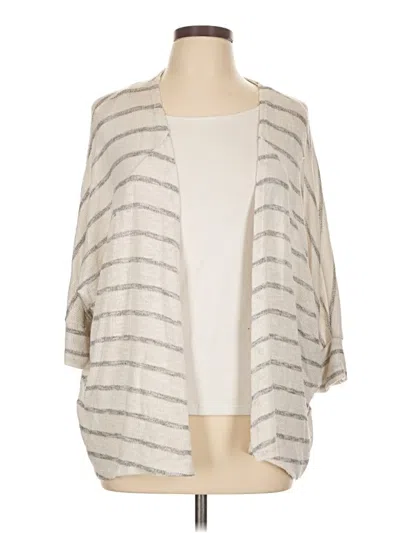 Pre-owned Le Lis Cardigan Sweater In Ivory