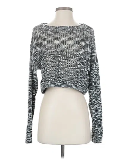 Pre-owned Le Lis Cardigan Sweater In Silver