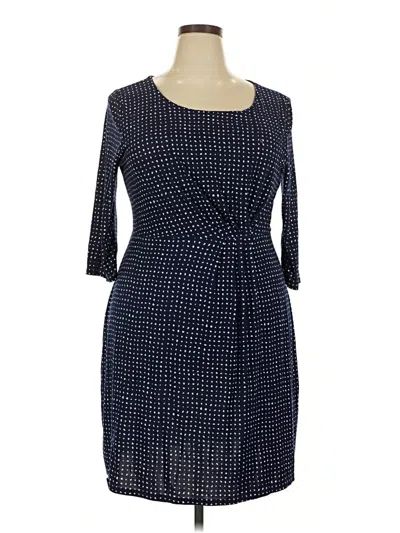 Pre-owned Le Lis Casual Dress In Blue