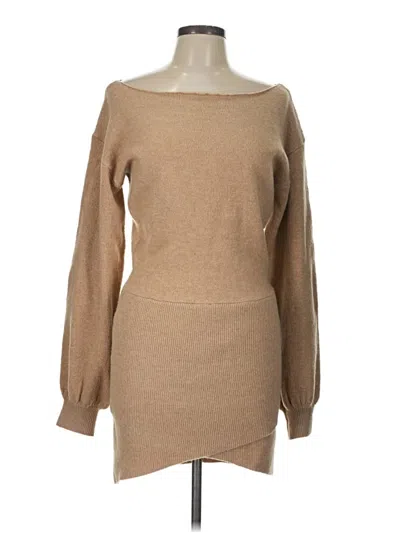 Le Lis Casual Dress In Brown