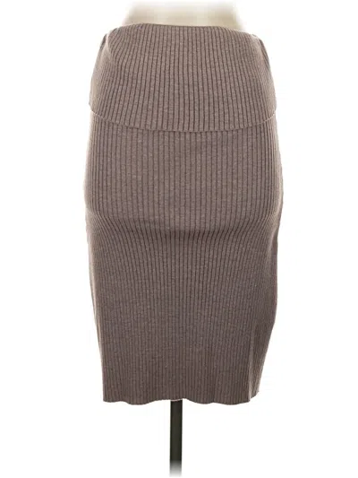Pre-owned Le Lis Casual Dress In Brown