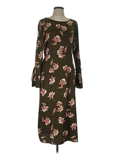 Pre-owned Le Lis Casual Dress In Brown