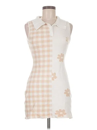Pre-owned Le Lis Casual Dress In Ivory