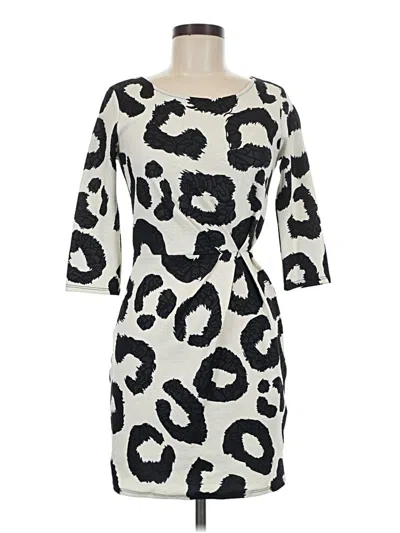 Pre-owned Le Lis Casual Dress In Ivory