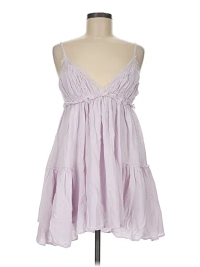 Pre-owned Le Lis Casual Dress In Purple