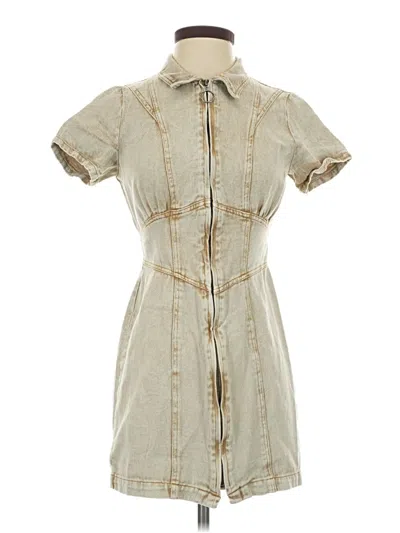 Pre-owned Le Lis Casual Dress In Tan