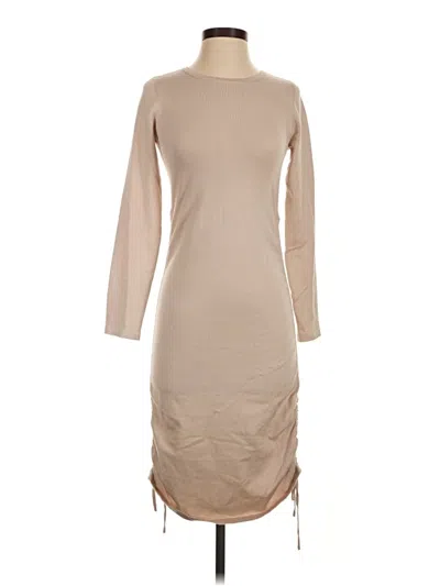 Pre-owned Le Lis Casual Dress In Tan