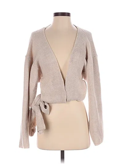 Pre-owned Le Lis Casual Dress In Tan