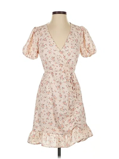 Pre-owned Le Lis Casual Dress In White